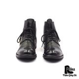  |SIZE 39| OPENCLOSEDSHOES CAP TOE LACE UP BOOT Z39-6311 