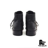  |SIZE 45| THURSDAY CAPTAIN BLACK MATTE RUGGED & RESILIENT LACE UP BOOT Z45-6530 