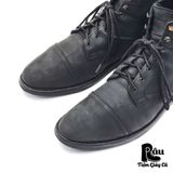  |SIZE 45| THURSDAY CAPTAIN BLACK MATTE RUGGED & RESILIENT LACE UP BOOT Z45-6530 