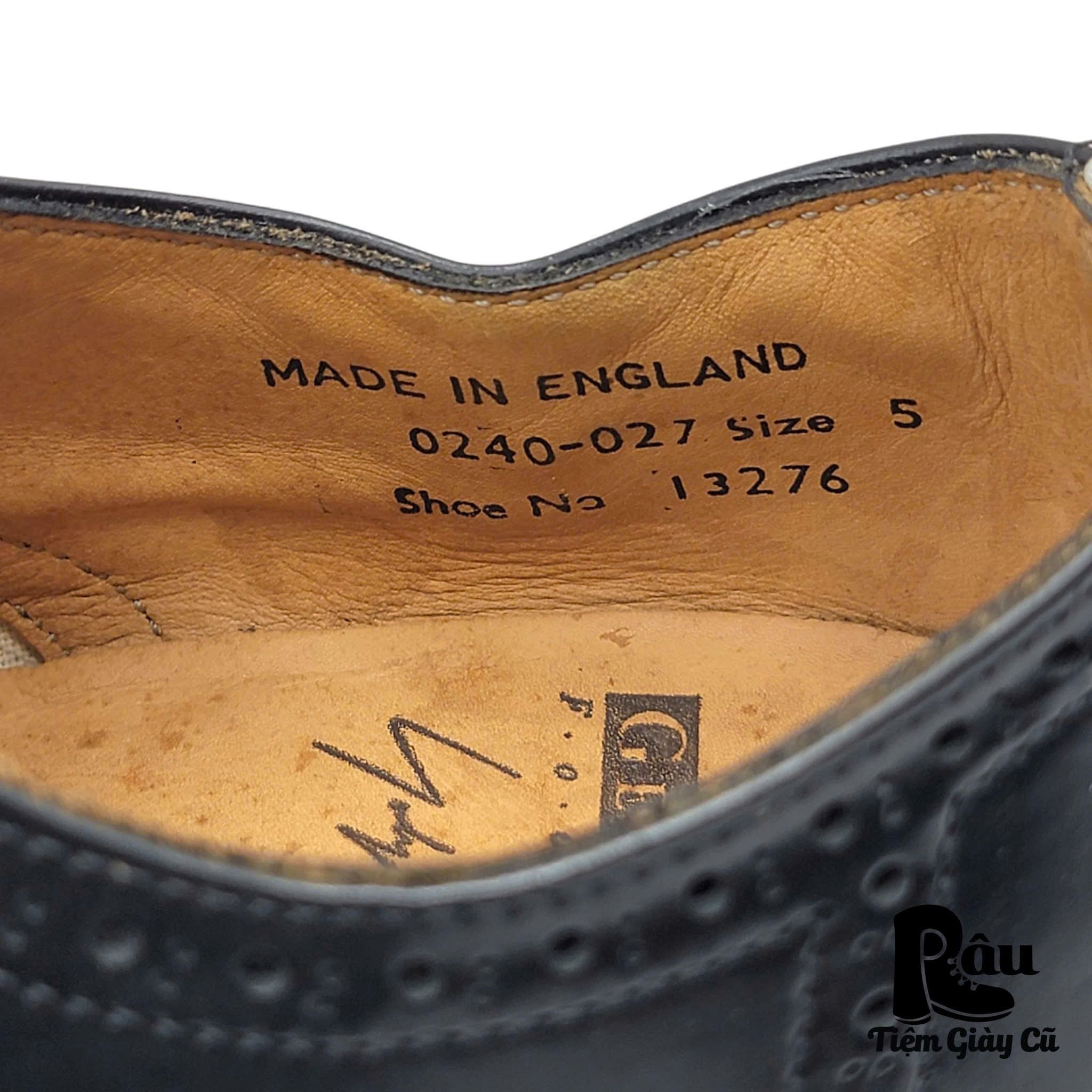  |SIZE 37| GEORGE COX x YOHJI YAMAMOTO RUNWAY SPRING 2003 READY-TO-WEAR 13276 SHOES Z37-6576 