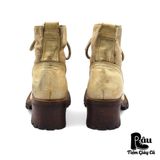  |SIZE 36| FROM TWO TONE POINTED LACE UP BOOT Z36-6583 