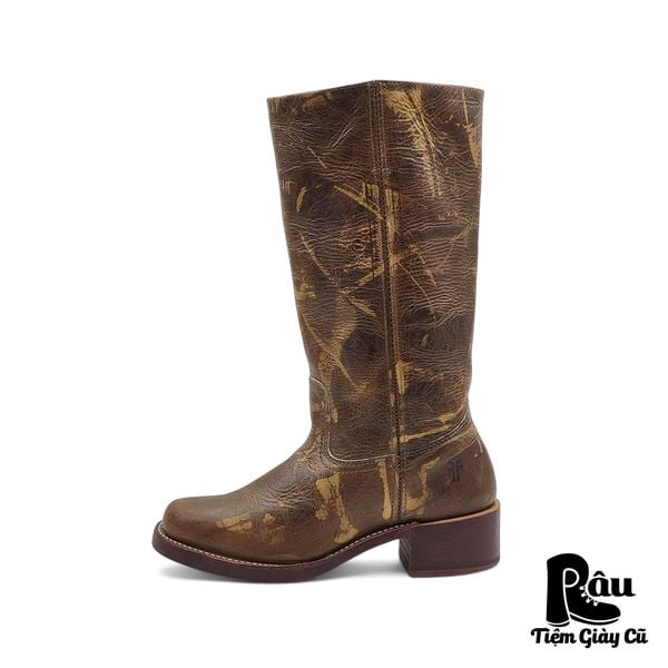  |SIZE 37.5| FRYE 77050 DISTRESSED CAMPUS 14L BOOT Z37.5-6613 