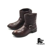  |SIZE 38.5| ANY BOOTS STUDDED BIKER BOOT AM38.5-6510 