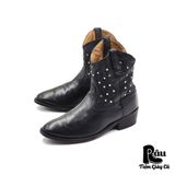  |SIZE 37| MIZ MOOZ COZUMEL STUDDED PULL-ON BOOT AM37-6469 