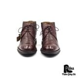  |SIZE 43| BURGUNDY CHUKKA BOOT AM43-6492 