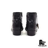  |SIZE 41| WHOOP' DE DOO DOUBLE ZIP POINTED DRESS BOOT Z41-6633 