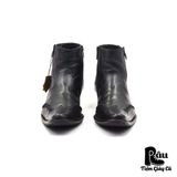  |SIZE 41| WHOOP' DE DOO DOUBLE ZIP POINTED DRESS BOOT Z41-6633 