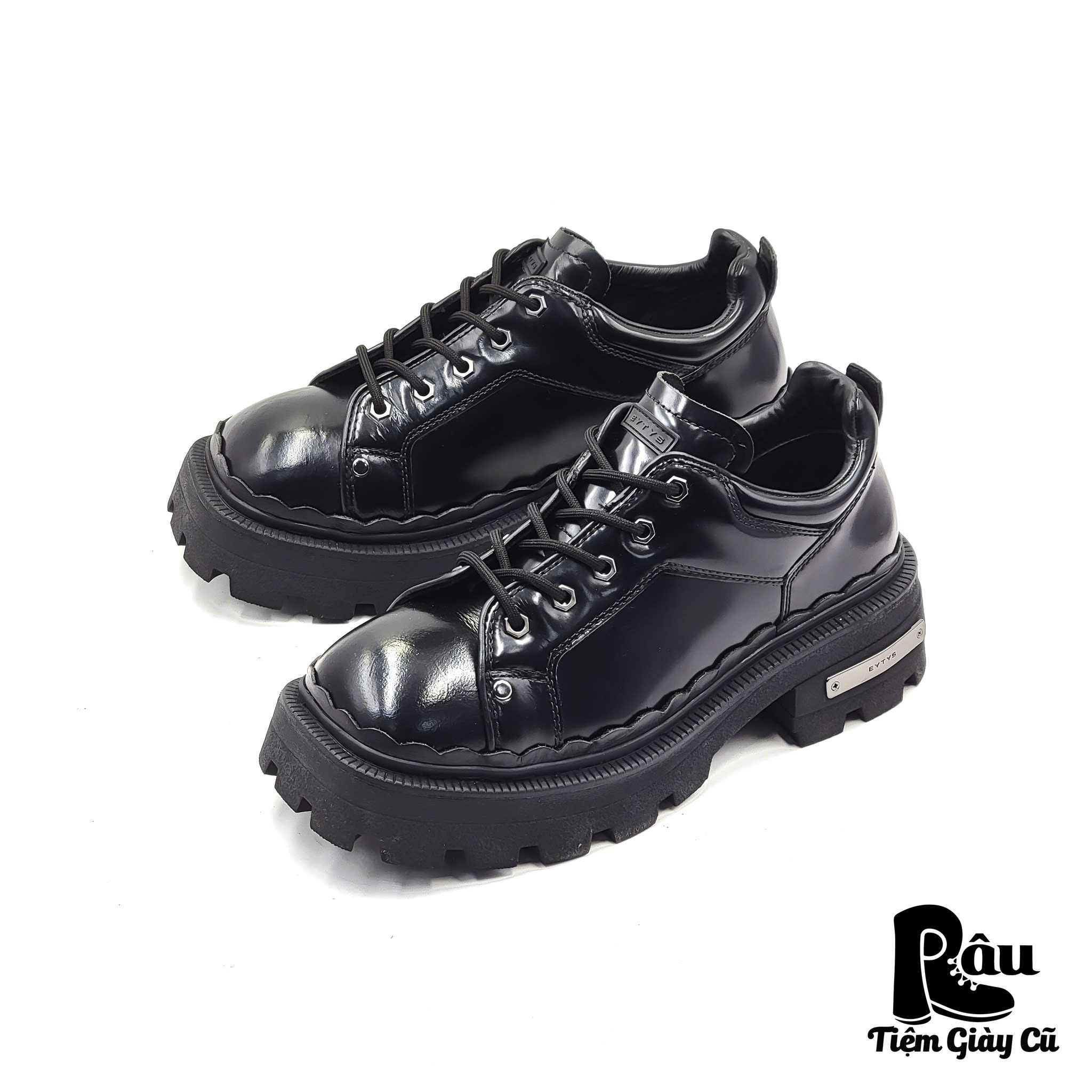 SIZE 40| EYTYS DETROIT CHUNKY DERBY SHOES ET40-6652 – Râu - Tiệm  