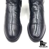  |SIZE 37.5| JUSTIN 3112 IGUANA LIZARD COWBOY BOOT AQ37.5-6757 
