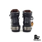  |SIZE 36| NEW ROCK VINTAGE 90S TIGER METALLIC ANKLE BOOT Z36-6778 