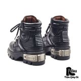  |SIZE 36| NEW ROCK VINTAGE 90S TIGER METALLIC ANKLE BOOT Z36-6778 
