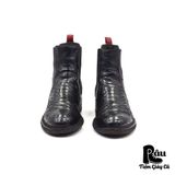  |SIZE 39| BILLI BI COPENHAGEN 27424 BLACK / RED CHELSEA BOOT AP39-6793 