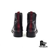  |SIZE 39| BILLI BI COPENHAGEN 27424 BLACK / RED CHELSEA BOOT AP39-6793 