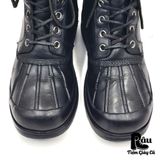  |SIZE 38.5| UGG BLACK REESE MOTOR BOOT Z38.5-6795 