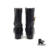  |SIZE 38| BOIX MORA VINTAGE HARNESS BOOT Z38-6784 