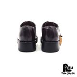  |SIZE 37| NANA INDUSTRIAL STRENGTH VINTAGE 90S MCKP020 BURGUNDY MOC TOE DERBY SHOES Z37-6808 