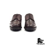  |SIZE 38| SCOTCH GRAIN 1340 DEERSKIN MOCCASIN DERBY SHOES AR38-6818 