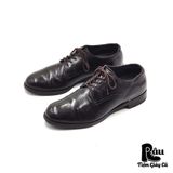  |SIZE 41| DARK BROWN DERBY SHOES AR41-6820 