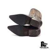  |SIZE 39| SANCHO VINTAGE 5684 OVERLAY COWBOY BOOT Z39-6844 