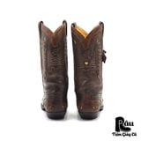  |SIZE 39| SANCHO VINTAGE 5684 OVERLAY COWBOY BOOT Z39-6844 