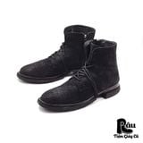  |SIZE 41| DIRK BIKKEMBERGS BKO 818 BLACK DISTRESSED SUEDE ANKLE BOOT Z41-6848 