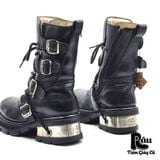  |SIZE 40| NEW ROCK M-373MT-C1 METALLIC BOOT Z40-6872 