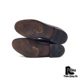  |SIZE 39| PONTE VECCHIO FIRENZE VINTAGE ITALIAN BURGUNDY BIT LOAFER AR39-6821 