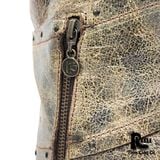  |SIZE 39| LIBERTY BLACK 9938 DISTRESSED STUDDED HIGH BOOT Z39-6899 