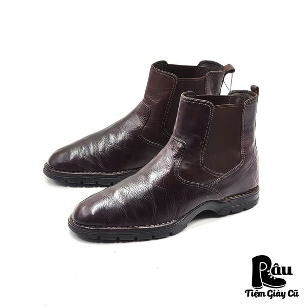  |SIZE 45| COLE HANN DARK BROWN CHELSEA BOOT AP45-6918 