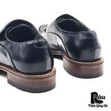  |SIZE 42| PORTS 1961 RUNWAY FALL 2014 MENSWEAR BLACK TAB CLOSURE LACE UP BOOT Z42-6938 