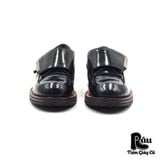  |SIZE 42| PORTS 1961 RUNWAY FALL 2014 MENSWEAR BLACK TAB CLOSURE LACE UP BOOT Z42-6938 