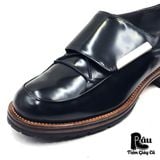  |SIZE 42| PORTS 1961 RUNWAY FALL 2014 MENSWEAR BLACK TAB CLOSURE LACE UP BOOT Z42-6938 