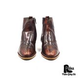  |SIZE 39| TEXAS VILLAGE SIDE-ZIP SHORT WESTERN BOOT AQ39-6920 