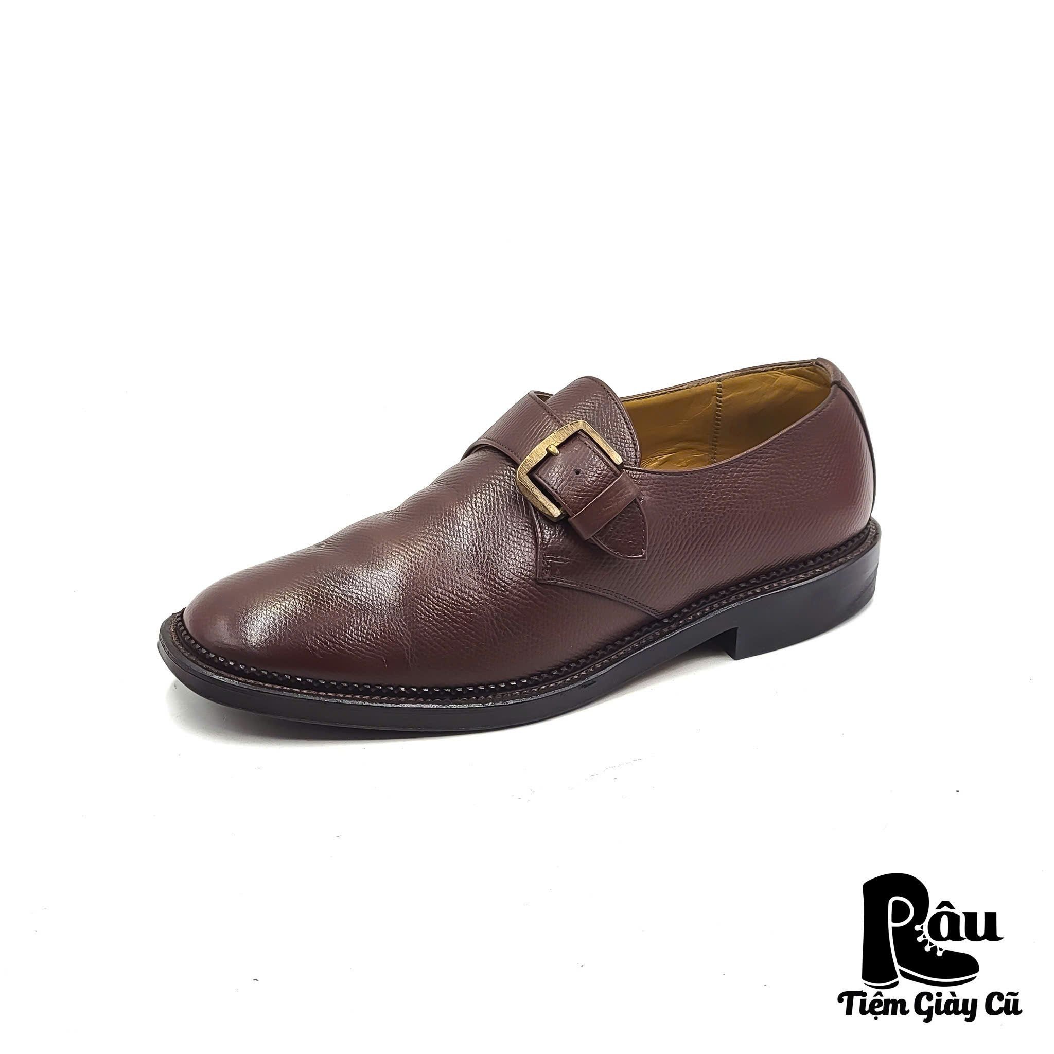  |SIZE 40| REGAL 2321 SINGLE MONK STRAP SHOES AR40-6833 