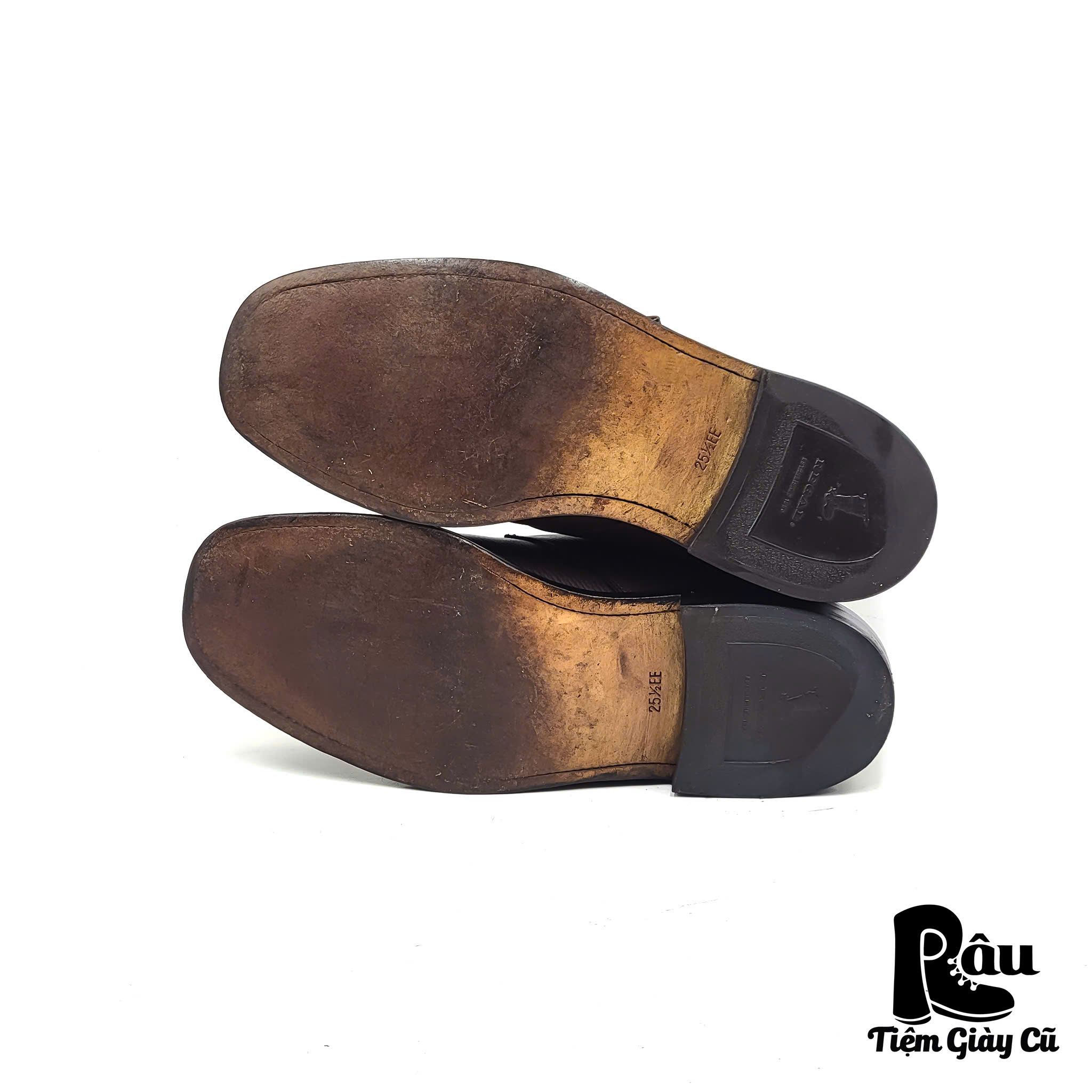  |SIZE 40| REGAL 2321 SINGLE MONK STRAP SHOES AR40-6833 