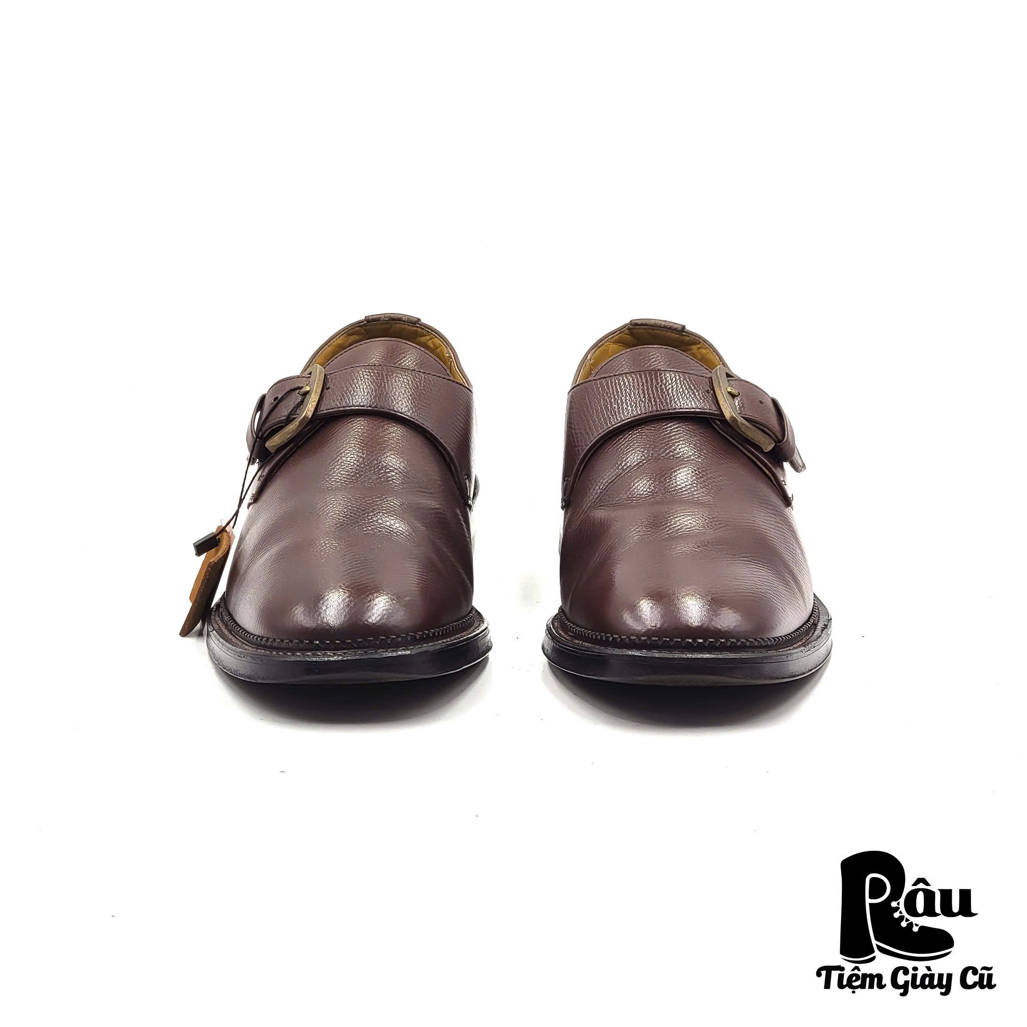  |SIZE 40| REGAL 2321 SINGLE MONK STRAP SHOES AR40-6833 