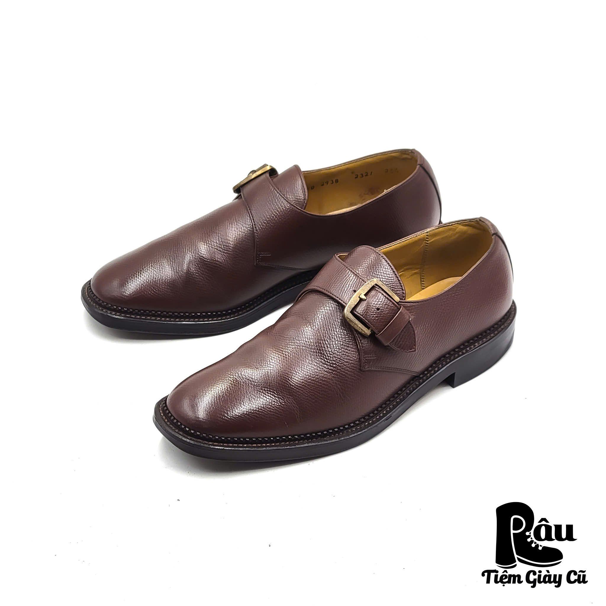  |SIZE 40| REGAL 2321 SINGLE MONK STRAP SHOES AR40-6833 