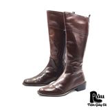  |SIZE 36| SANTE BORELLA VINTAGE BROWN MID-CALF BOOT Z36-6680 