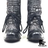  |SIZE 37| NEW ROCK LIZARD PATTERN LADIES HIGH HEELS BOOT Z37-6937 