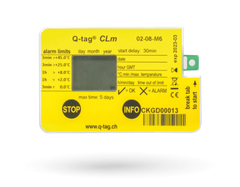 Thiết bị theo dõi nhiệt độ Q-tag CLm