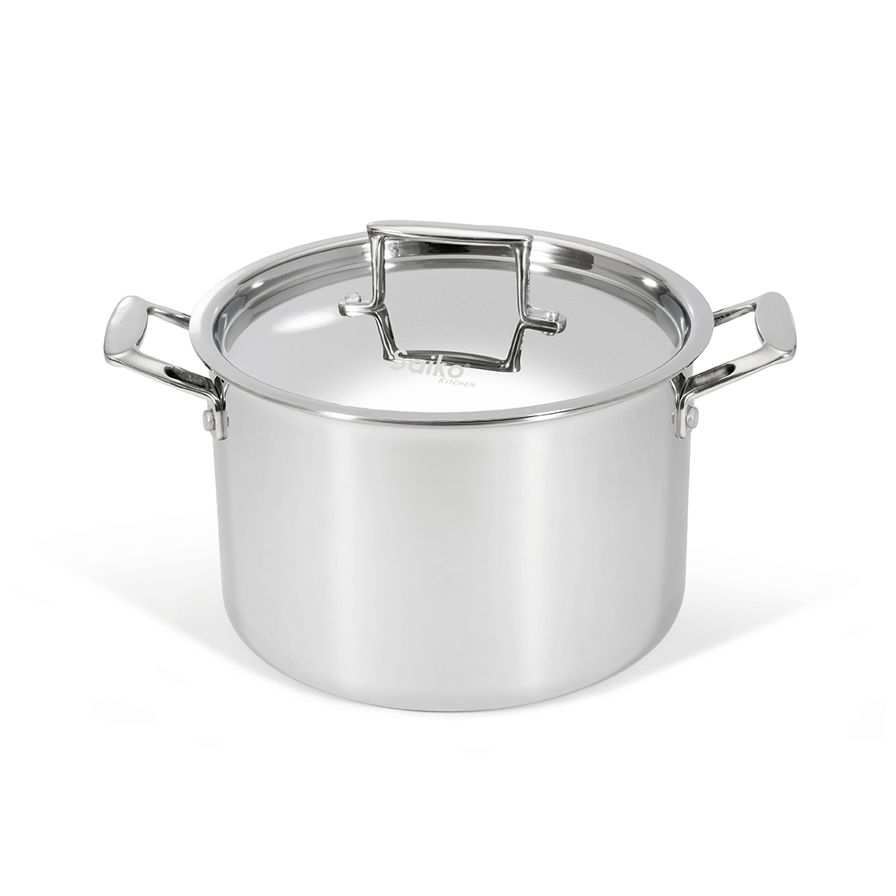 Bộ Nồi Inox 304 Saiko SILVER06 (4 Nồi, 1 Chảo, 1 Chõ Hấp)