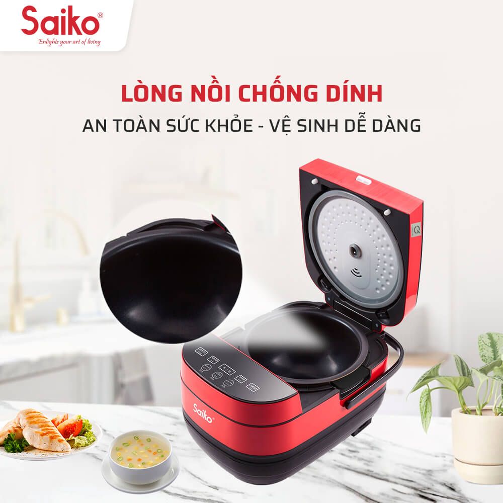 Nồi Cơm Điện Cao Tần Saiko 5L IH-5500T