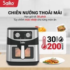 Nồi chiên không dầu 11L Saiko FRY-P11