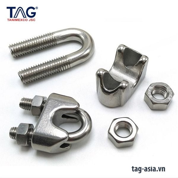 ốc siết cáp thép