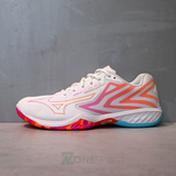  GIÀY MIZUNO WAVE CLAW EL 2 (WIDE) - TRẮNG HỒNG 