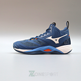  GIÀY BÓNG CHUYỀN MIZUNO WAVE MOMENTUM 2 MID - XANH 