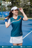  ÁO NỮ CẦU LÔNG BEYONO PEAK CL08 - XANH RÊU 