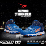  GIÀY BÓNG CHUYỀN BEYONO THUNDER - XANH DƯƠNG 