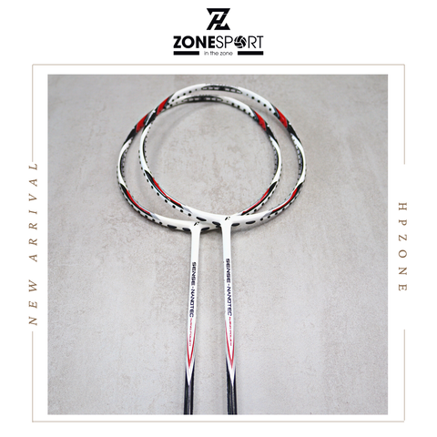  VỢT CẦU LÔNG FLEET SENSE NANOTEC - TRẮNG ĐỎ 