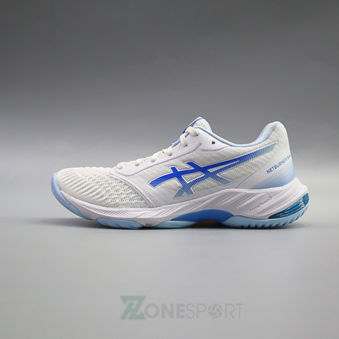  GIÀY ASICS NETBURNER BALLISTIC FF 3 - TRẮNG VIỀN XANH 